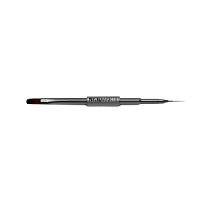 Nail Mart USA Dual Sided Gel + Liner Brush