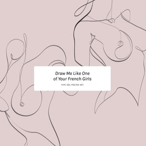 SOFGEL Draw Me Like One of Your French Girls - Set of 9 Gel Colors