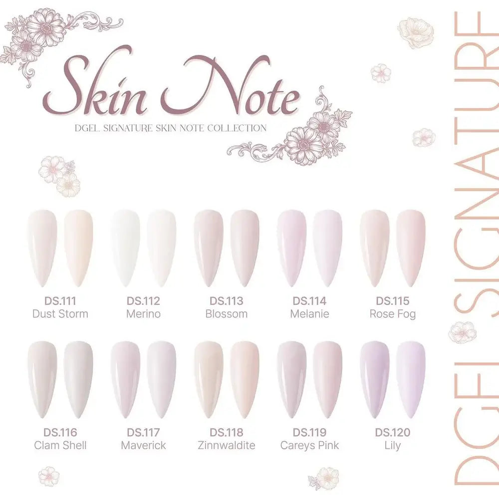 DGEL Signature Skin Note Collection - 10 PCS Gel Polish Set