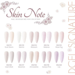 DGEL Signature Skin Note Collection - 10 PCS Gel Polish Set