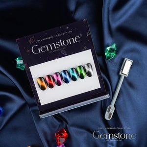 DGEL Gemstone Collection - 7 PCS Cat Eye Gel Polish Set
