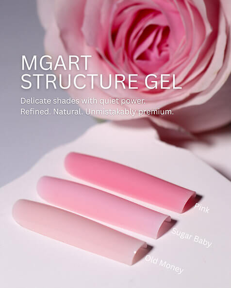 MGart Structure Building Gel (30g)- Pink