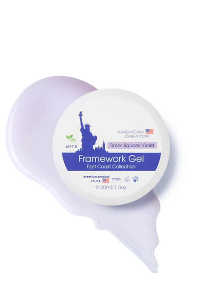American Creator Framework Gel - Times Square Violet