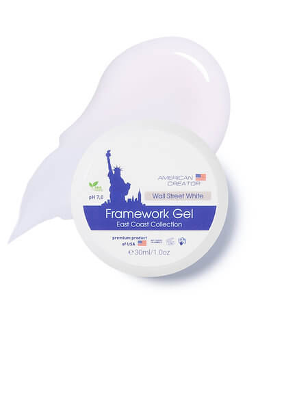 American Creator Framework Gel - Street White