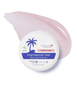 American Creator Framework Gel - Pacific Coral