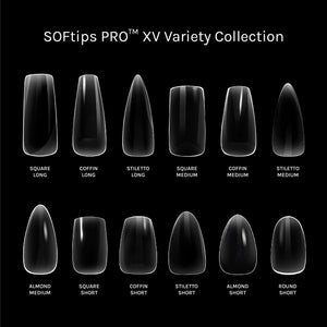 SOFGEL SOFTIPS PRO™ XV NATURAL - VARIETY COLLECTION