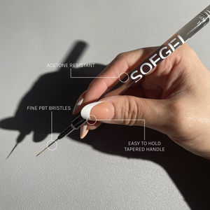 SOFGEL Medium Liner Brush - 11mm