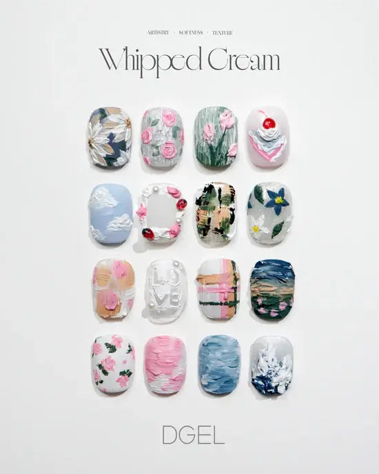 DGEL Whipped Cream Gel Collection 6pcs