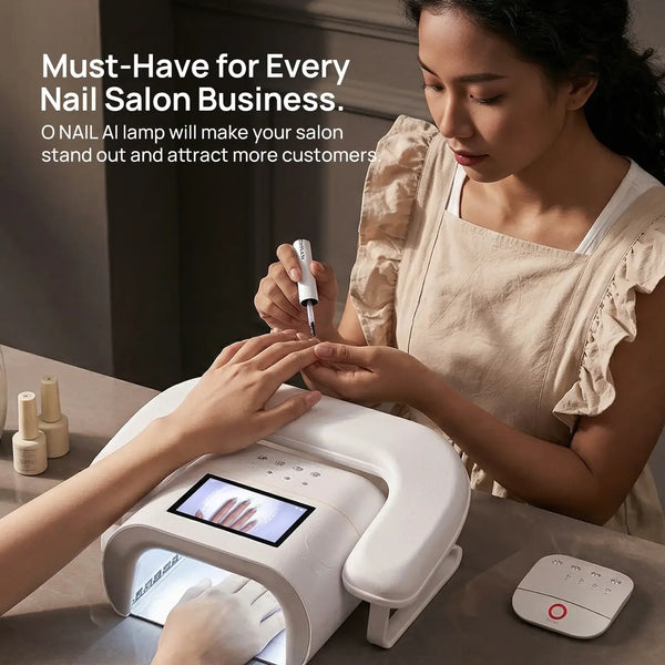 O NAIL Rechargeable AI Nail Lamp (SUNX PRO MAX) - White - Nail