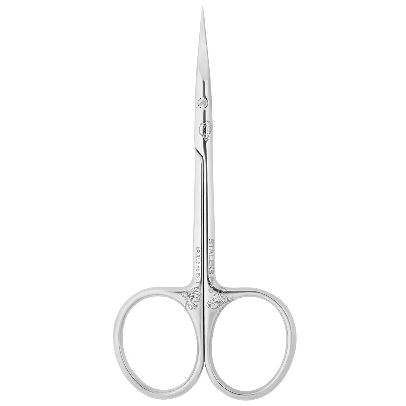 Staleks Professional Cuticle Scissors with Hook EXCLUSIVE 23 TYPE 1 (magnolia)