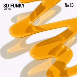 Adore Professional 3D Funky Art Gel #13- Honey Glass