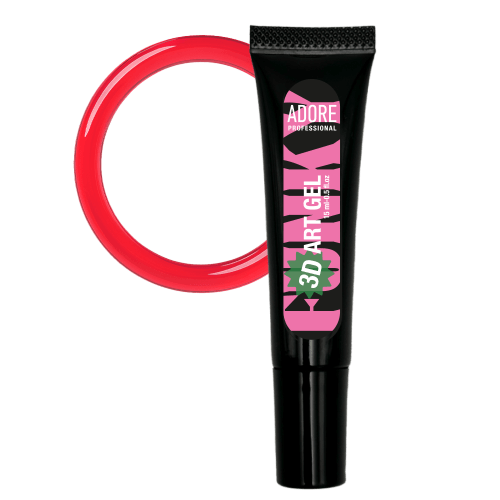 Adore Professional 3D Funky Art Gel #11- Coral Glass