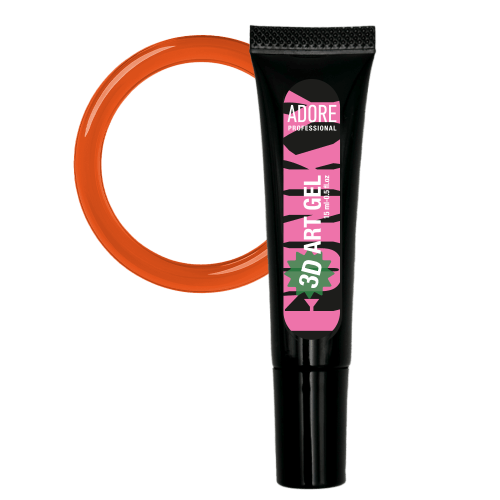 Adore Professional 3D Funky Art Gel #12- Amber Glass
