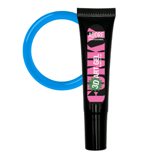 Adore Professional 3D Funky Art Gel #17- Blue Glass