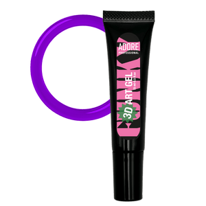 Adore Professional 3D Funky Art Gel #18- Purple Glass