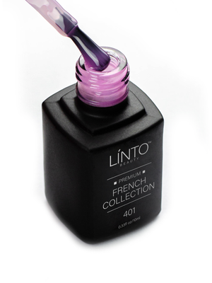 LINTO BEAUTY FRENCH COLLECTION GEL POLISH, #401