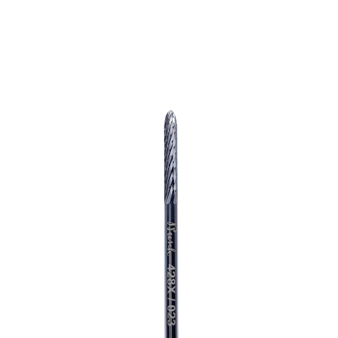 Busch Carbide Cone E-File Nail Bit - Coarse X-Cut 2.3 mm