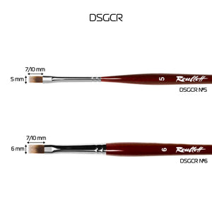 Roubloff DSGCR Flat Comb Synthetic Brush