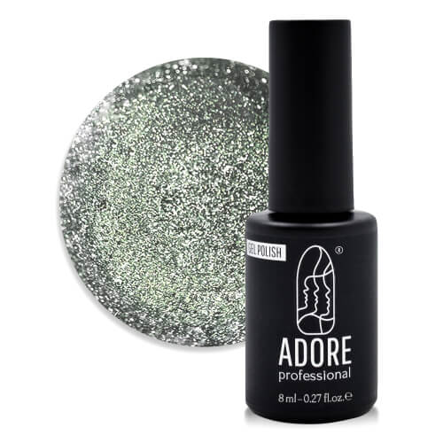 Adore Professional Wild Cat Eye Gel Polish - Platinum Emerald Tints