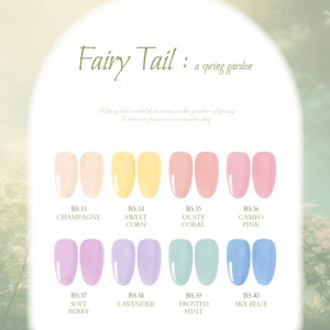 BY MUSE Fairy Tale Collection Color Gel Polish- Soft Berry