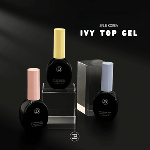 JIN.B Ivy Non-Wipe Top Gel Collection- 3 PCS Clear Top  Gel