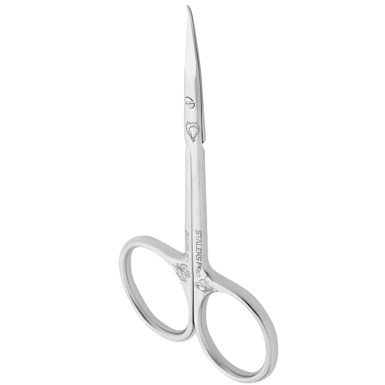 Staleks Professional Cuticle Scissors with Hook EXCLUSIVE 23 TYPE 1 (magnolia)