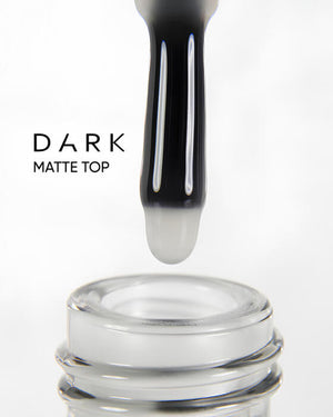 DARK Matte Top (DAMAGED EXTERIOR OF BOTTLE)