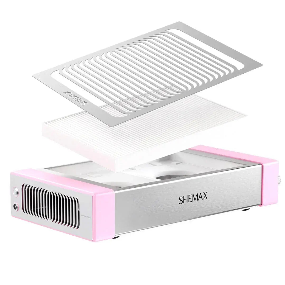 SHEMAX Style PRO Professional Dust Collector - Pastel Pink