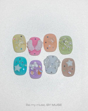 BY MUSE  Mongle Ambo Gel Set + Spatula