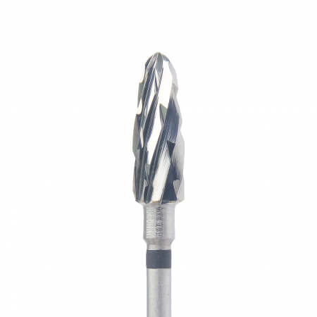 KMIZ Carbide Corn E-File Nail Drill Bit - Extra Coarse Grit (Black)