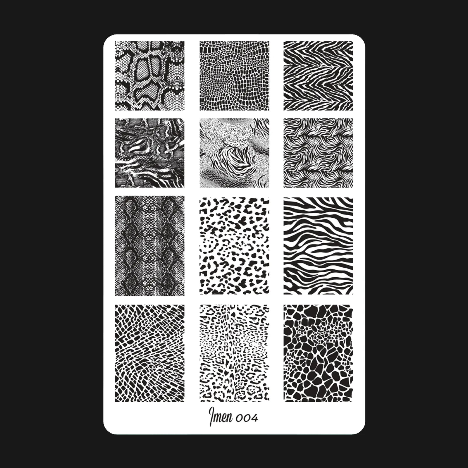 Stamping plate IMEN 004