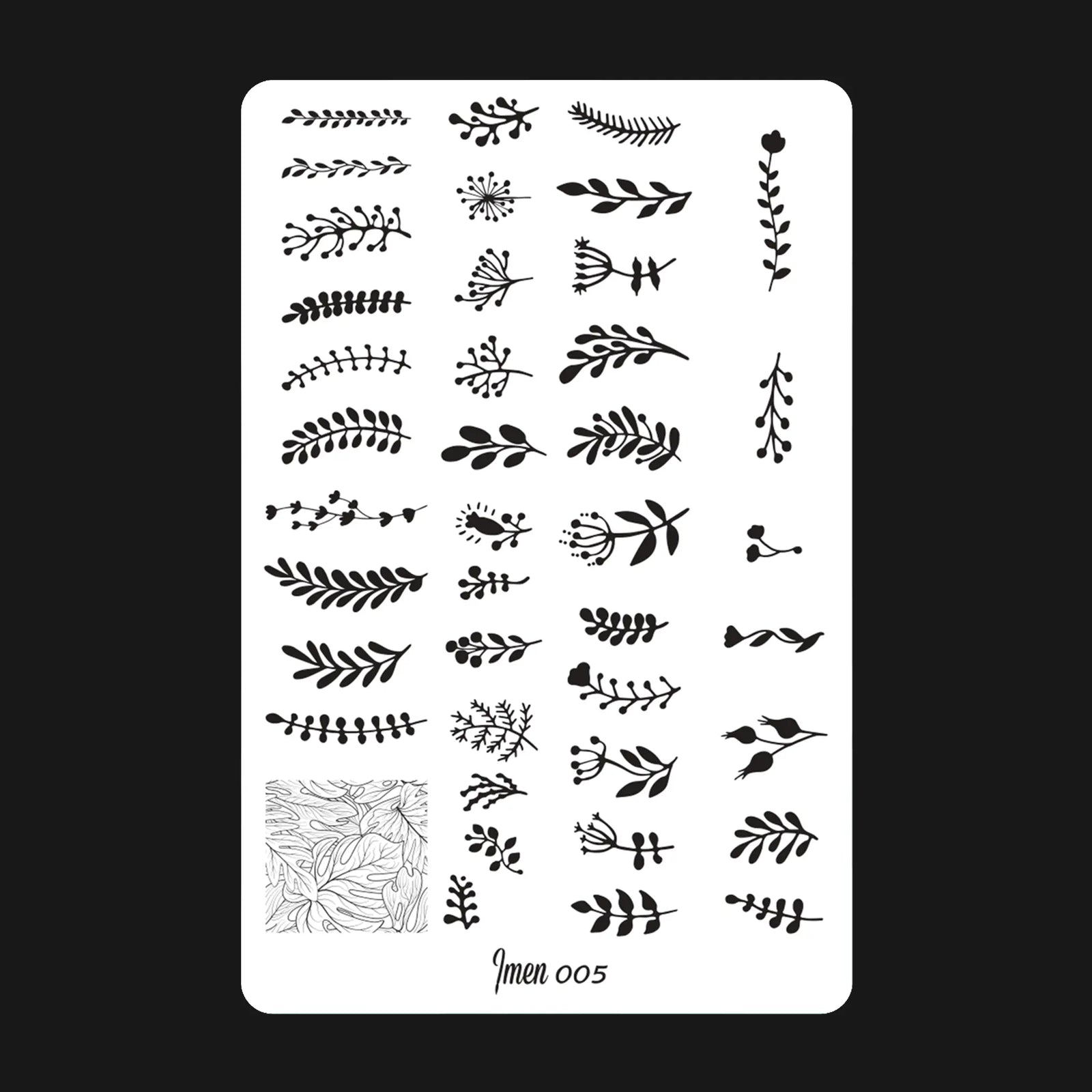 Stamping plate IMEN 005