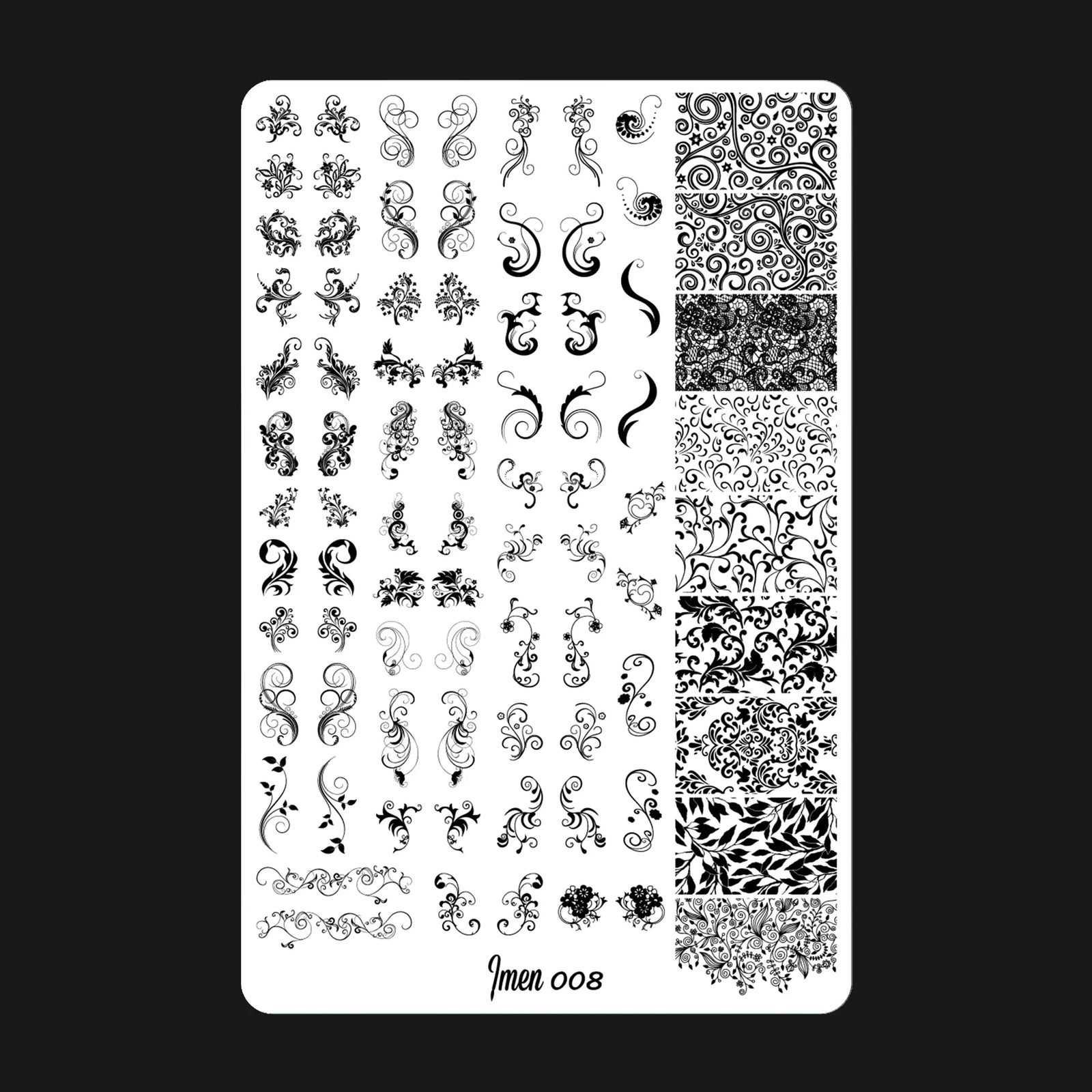 Stamping plate IMEN 008