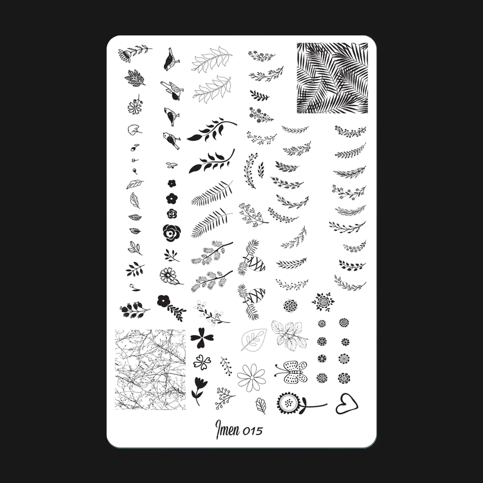 Stamping plate IMEN 015