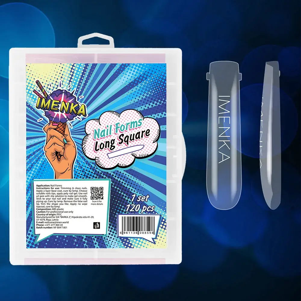 Dual Forms Imenka - "Long Square" 120 PCS