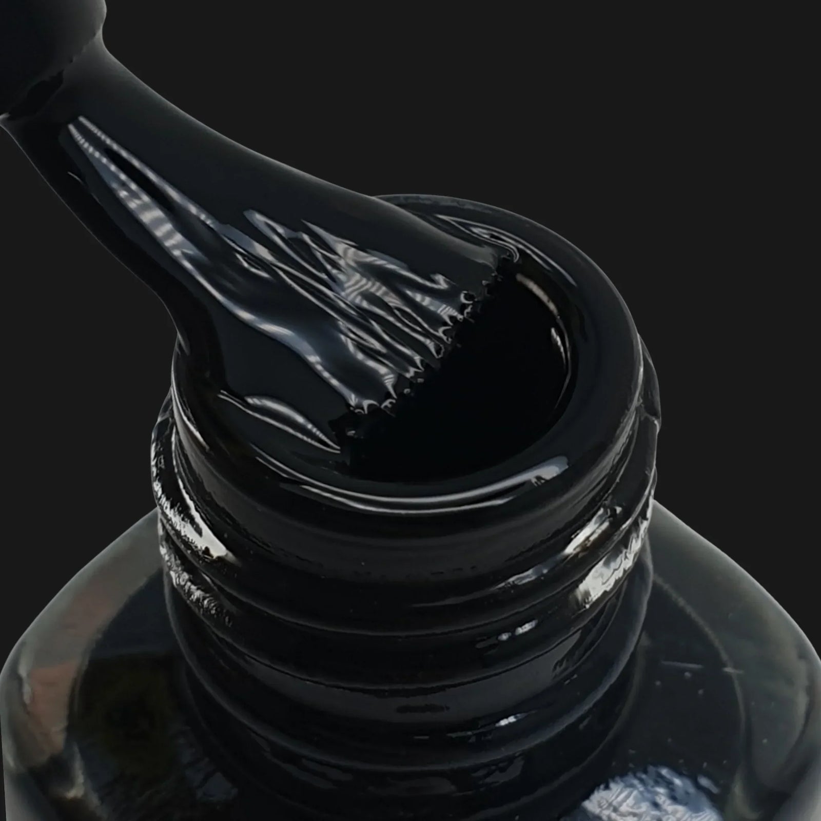 Stamping polish Imenka 002 Black, 6ml