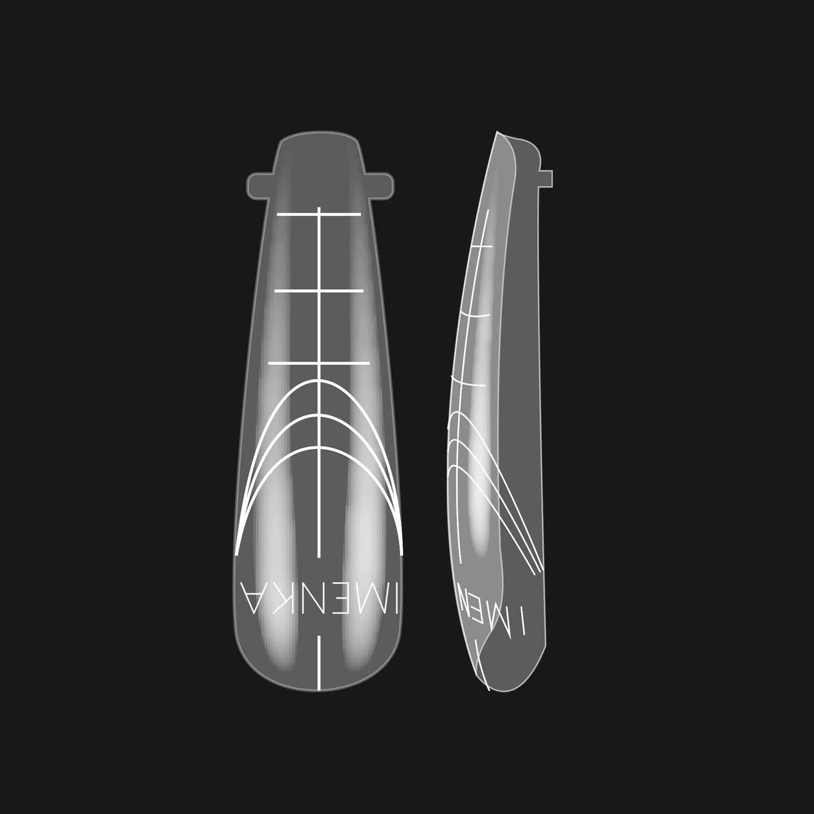 Nail Forms Imenka "Balet" Version 2, 140pcs