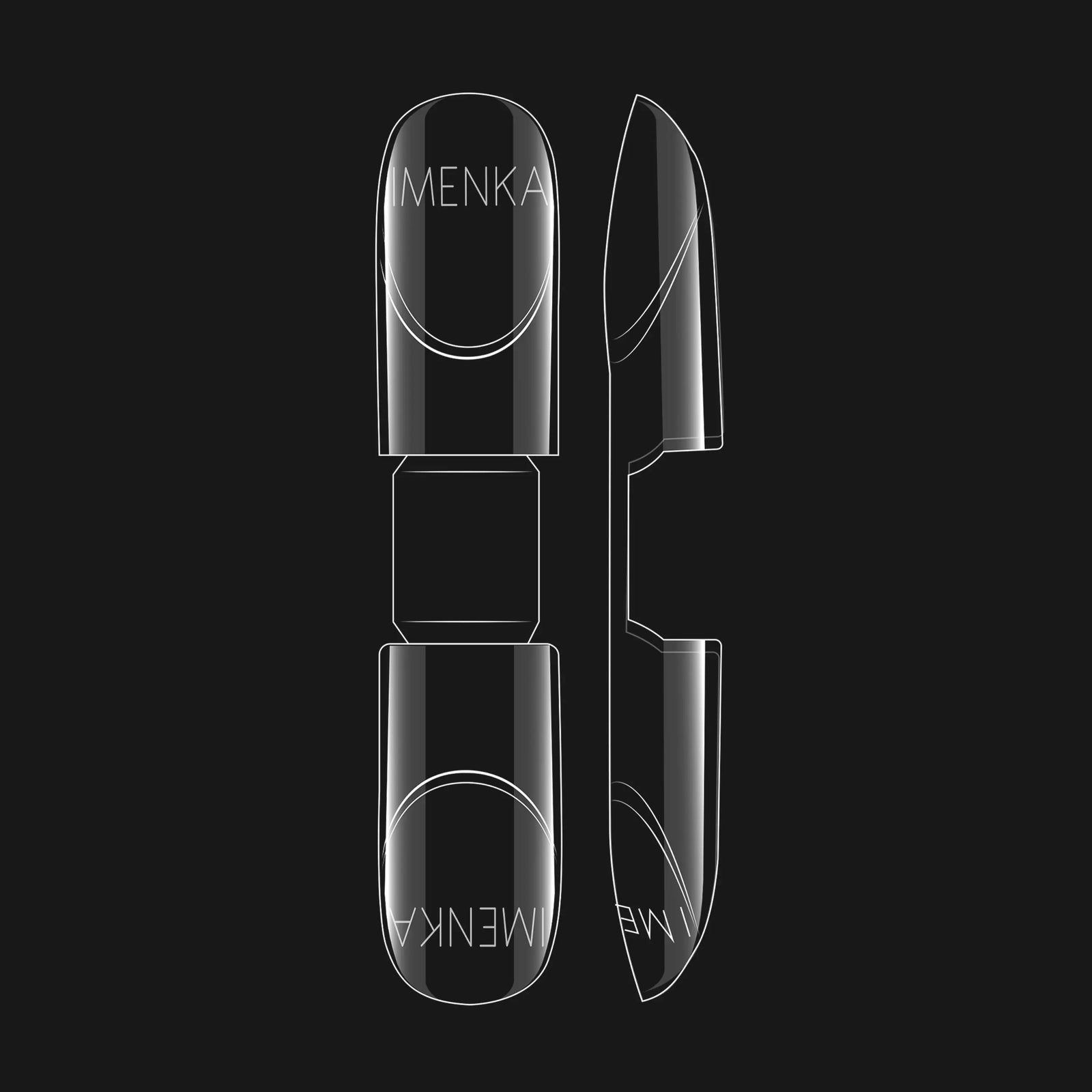 Nail Forms Imenka "Matryoshka Old School", 180pcs