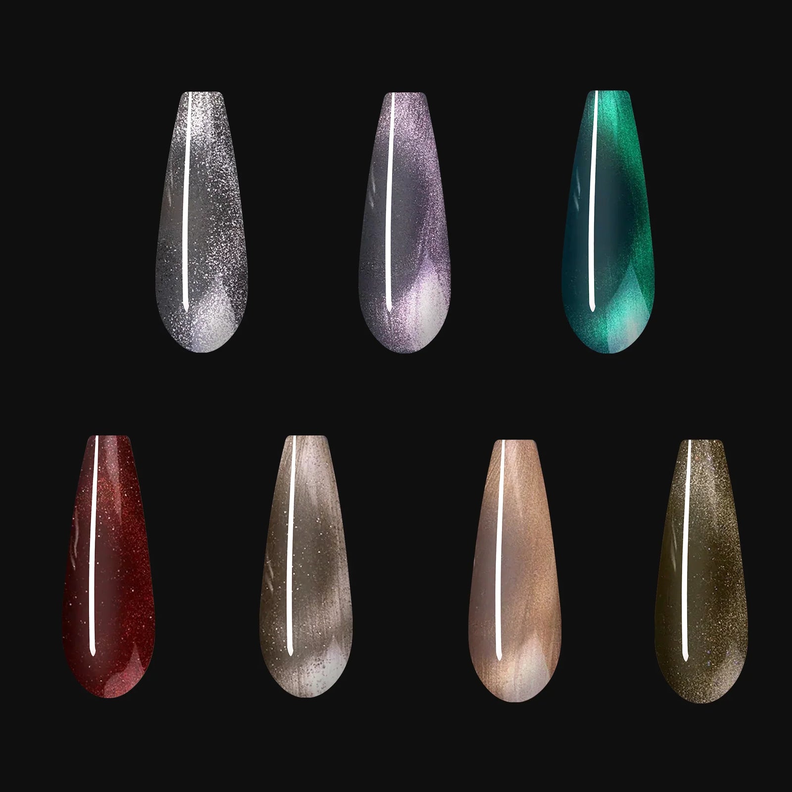 Imen Set of Cat Eye UV Gel Polish 04 Sphynx