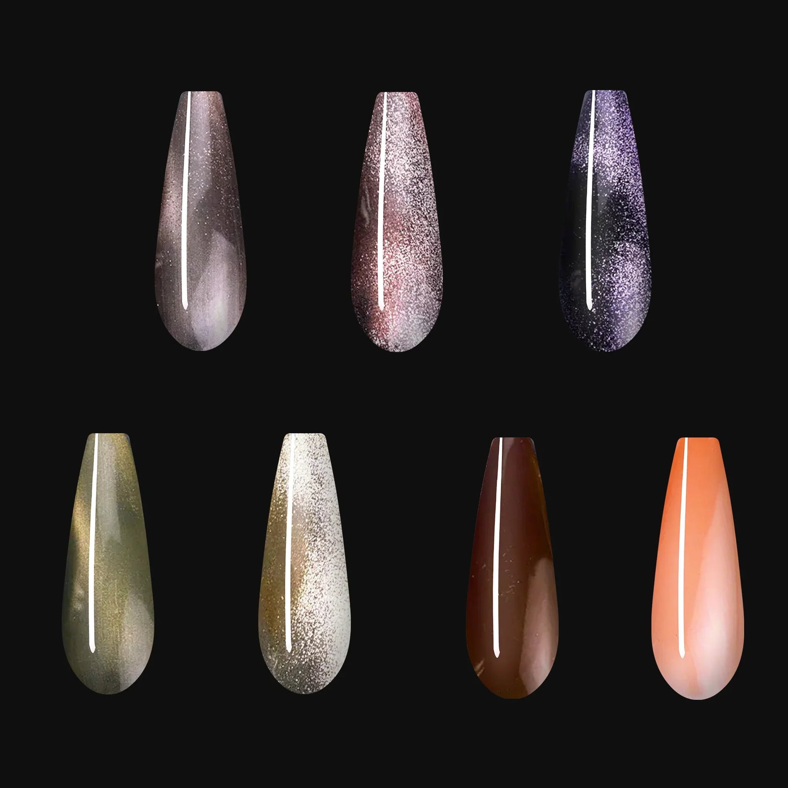 Imen Set of Cat Eye UV Gel Polish 05 Bengal