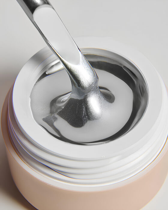 DARK Silver Metal Gel Paint