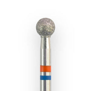 KMIZ Twin Diamond Ball E-File Nail Drill Bit - Fine & Medium
