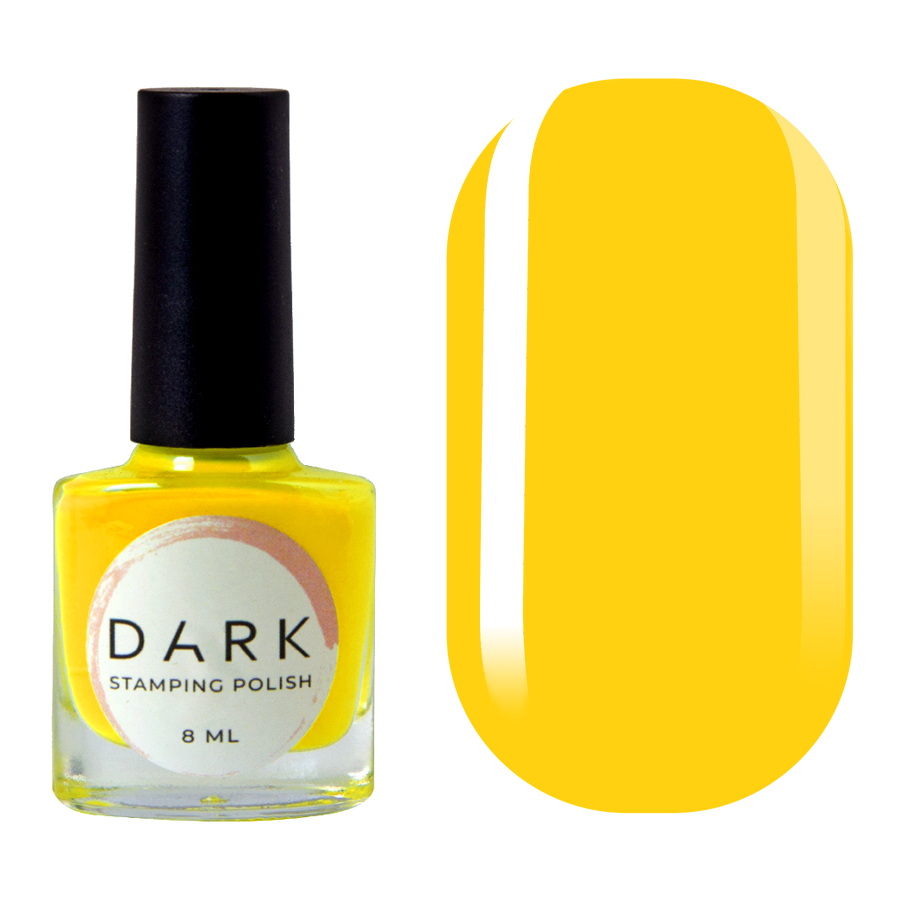 DARK Stamping Polish Yellow #05, 8ml