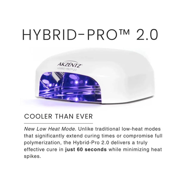 Akzentz Hybrid Pro 2.0 UV/LED LAMP (PREORDER) - Nail Mart USA