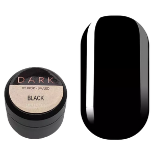 DARK Black Gel Paint, 5ml