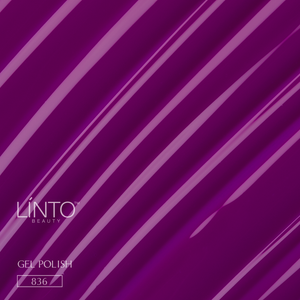 LINTO BEAUTY GEL POLISH, #836