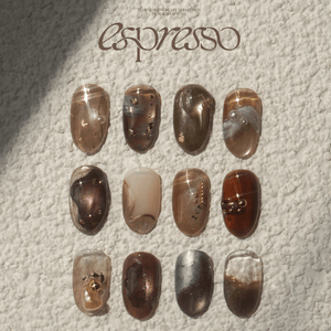 BY MUSE Espresso- 8 PCS Cat Eye Gel Collection