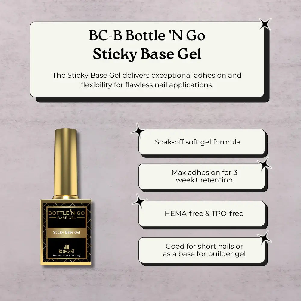BC-B Bottle 'N Go Sticky Base Gel