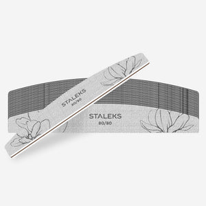 Staleks Crescent Mineral Nail File SMART 40 - 80 Grit (25 PCS)
