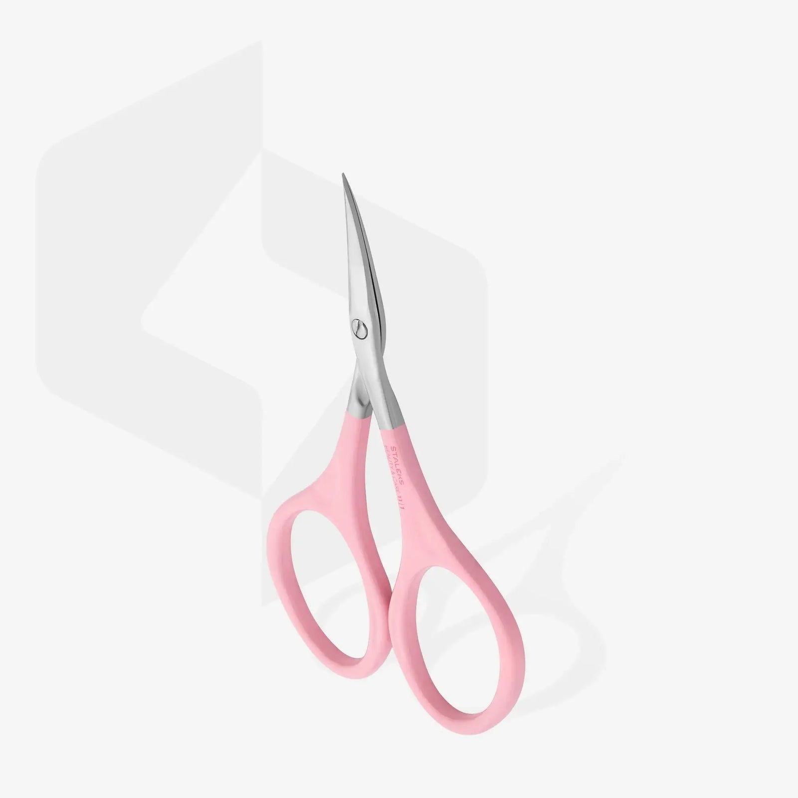 Staleks  Pink Cuticle Scissors BEAUTY & CARE 11 TYPE 1